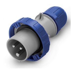 PLUG 32A 2P+E 240V IP67 218.3233 OPTIMA SCAME