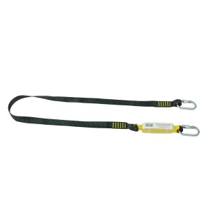 LANYARD T SINGLE WEBBING 2M W/KARABINERS ABM-T