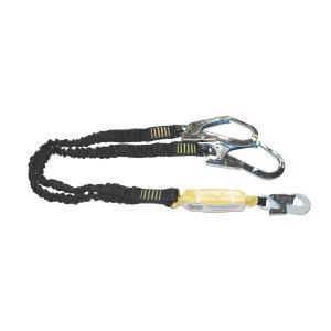 LANYARD 2T5E DBL ELAST 2M W/ SNAP HOOKS & SCAFF ZERO LSZ2W5E