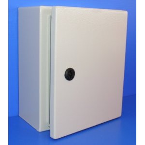 ENCL METAL 1DR + GEAR TRAY & W/BRKTS CR302515 300X250X150MM