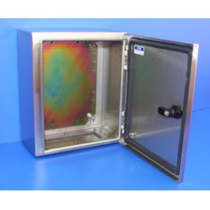 ENCL SS304 1DR + GEAR TRAY CRX302515 300X250X150