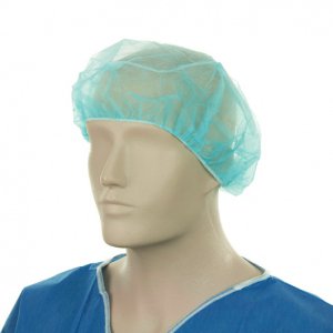 HAT BOUFFANT BLUE 21INCH 700/101 100PK