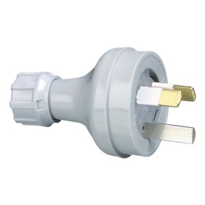 PLUG EXTRA SAFETY RIGID 250V SUITS 1MM FLEX 10A 439S WHITE