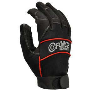 GLOVE TRADESMAN FULL FINGER RUGGED ANTI-VIB 631000 BLK XL