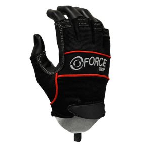 GLOVE TRADESMAN FINGERLESS RUGGED ANTI-VIB 631001 BLK L