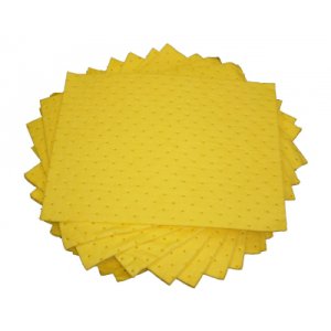 ABSORBENT PAD CHEM ASCPAD SPILLTECH 100/PK