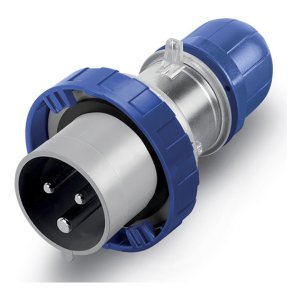 PLUG INS PERF 16A 2P+E  240V IP67 218.1633PTR OPTIMA SCAME