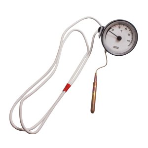THERMOMETER 0-120DG 55MM DIAL T502 WHITE FACE EF6383067 EGO