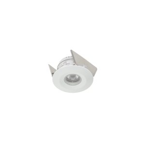 RECESS RND FIXED LED 1.2W WARM R710 WWL WHITE