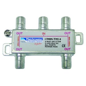 SPLITTER 4 WAY 5-2050 F P/P ALL LEGS 07MM-TM14