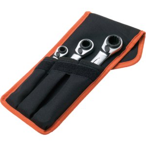 RATCHET SPANNER SET REVERSIBLE 3PC S4RM/3T BAHCO