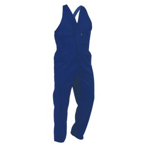 OVERALL BIB ELASTIC SHOULDER P/C NVY 16