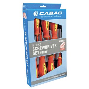 SCREWDRIVER SET 8PC 1000V VDE HVSDK5