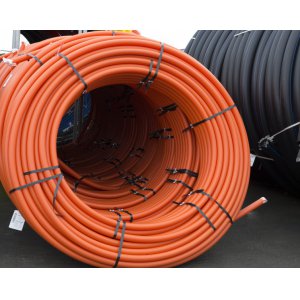 *POA* DUCT COILED PE ELEC CABLE ORA 32MMX500M