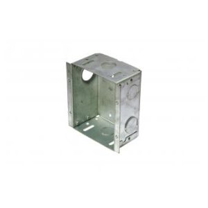BOX FLUSH DOUBLE GALV METAL MFBD