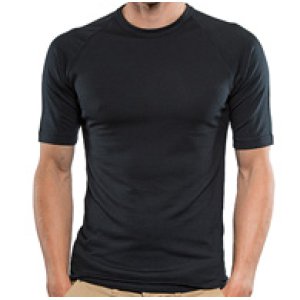 TOP THERMAL S/S BLK 2XL BM003 BRASS MONKEYS MERINO