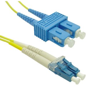 LEAD FIBRE PATCH 9U OS1 S/M LC TO SC FSM-LCSC-30 30M