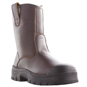 BOOT SLIP ON RIGGER BC HIGH LEG BROWN 12 HOWLER EVEREST