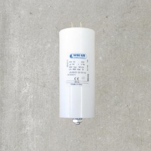 CAPACITOR MOTOR RUN 50UF 450VAC 50X120MM CR500 COMAR
