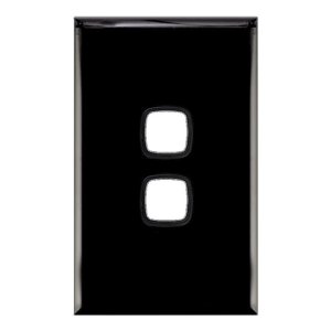 (I) XLP770/2GP BLBL STD SW GRID & PLATE 2G BLK