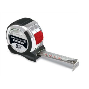 TAPE MEASURE S/S 2SIDE PRINTED POWERBLADE 8M TA3795 KOMELON
