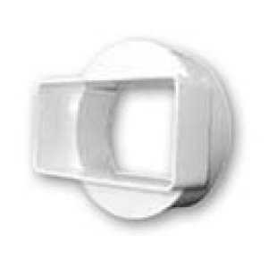 SHORT RND TO RECT ADAPTOR-FEM 40700 DCT0127