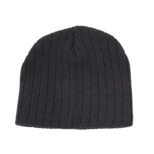 BEANIE NAVY 4189NY ACRYLIC CABLE KNIT