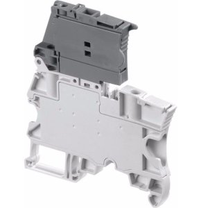 *POA* (I) BLOCK TERM FUSE HOLDER 6.3A GREY 4MM ABB ZS4SF