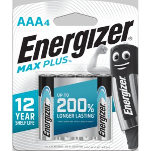BATTERY AAA E2 MAX PLUS X92RP4T ENERGIZER 4PK