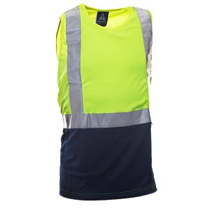 SINGLET HI VIS YLW 3XL 801098