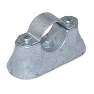 SADDLE HOSPITAL GALV 25MM GCHS25