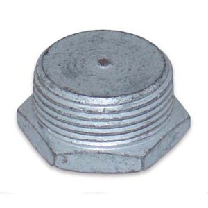 PLUG GALV HEX 25MM GCP25