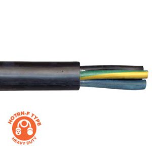 CABLE IND TCU 2X1.0MM BLK HO2/1.0B EPR90/CPE 300/500V