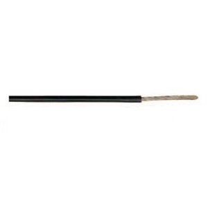 CABLE SILICONE TCU 1X2.5MM BLK SIHF1/2.5 180DG 300/500V
