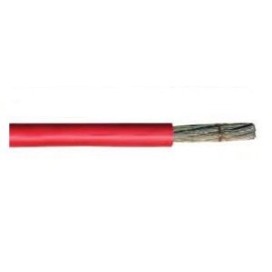 CABLE SILICONE TCU 1X2.5MM RED SIHF1/2.5 180DG 300/500V