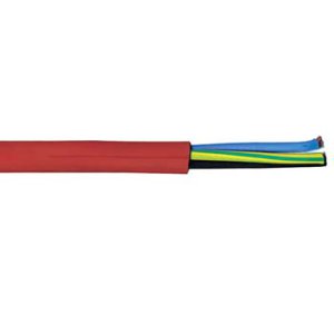CABLE SILICONE TCU 5X4.0MM SIHF5/4.0 180DG 300/500V
