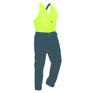 OVERALL P/C 270GSM SPRUCE/YLW 6 41001 EASY ACTION