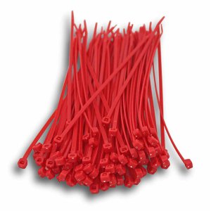 CABLE TIE 100X2.5MM RED 100PK ELMARK