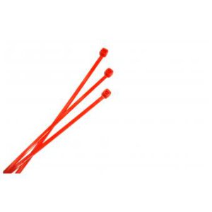 CABLE TIE 203X3.2MM RED 100PK ELMARK