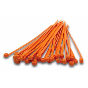 CABLE TIE 203X3.2MM ORANGE 1000PK ELMARK