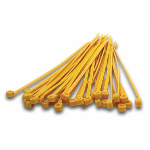 CABLE TIE 203X3.2MM YELLOW 1000PK ELMARK