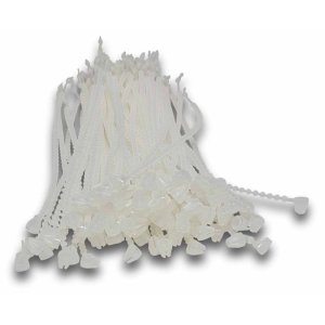*POA*  BUBBLE CABLE TIE 130MM NATURAL 1000PK BULK DENNISON