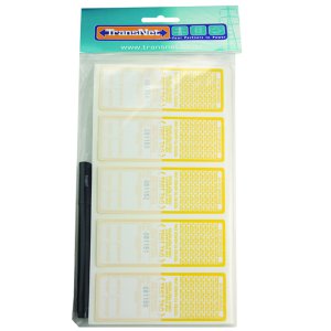 TNTTYL TEST TAGS YELLOW OCT-DEC PK 100 + PEN