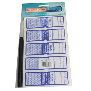 TEST TAG BLUE HEAVY DUTY TNTTBLHD