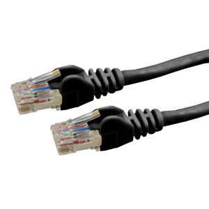 LEAD PATCH 3M CAT6 UTP BLK DYNAMIX (T568A SPEC) 550MHZ