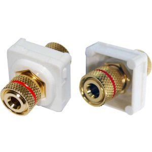 POST SPEAKER BINDING POST RED GOLD PLATED AMDEX