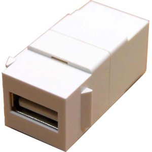 JACK KEYSTONE DYNAMIX USB2.0 TYPE A FEMALE TO FEMALE CONN