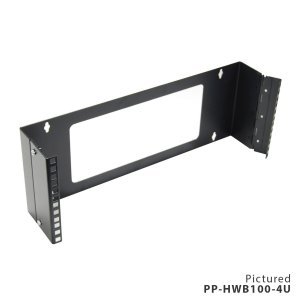 BRACKET HINGED WALL MOUNT 2U 100MM 19IN DYNAMIX
