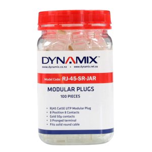 DYNAMIX RJ-45 PLUG 100PC JAR