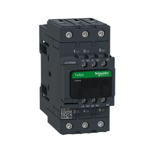 CONTACTOR 18.5KW 3P 240VAC LC1D40AU7 TELE